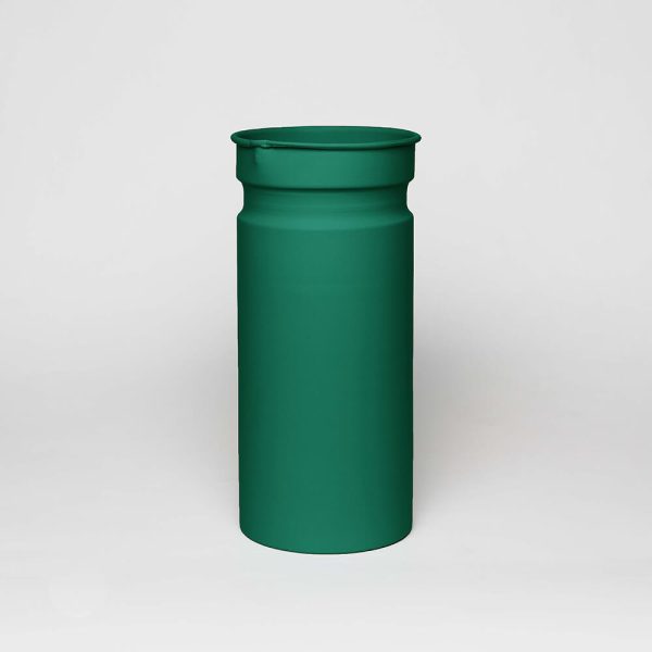 metal vessel vase green evergreen kadim modern archeology