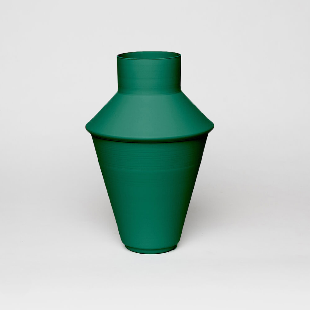 evergreen color shaker kadim modern architypes metal vase vessels