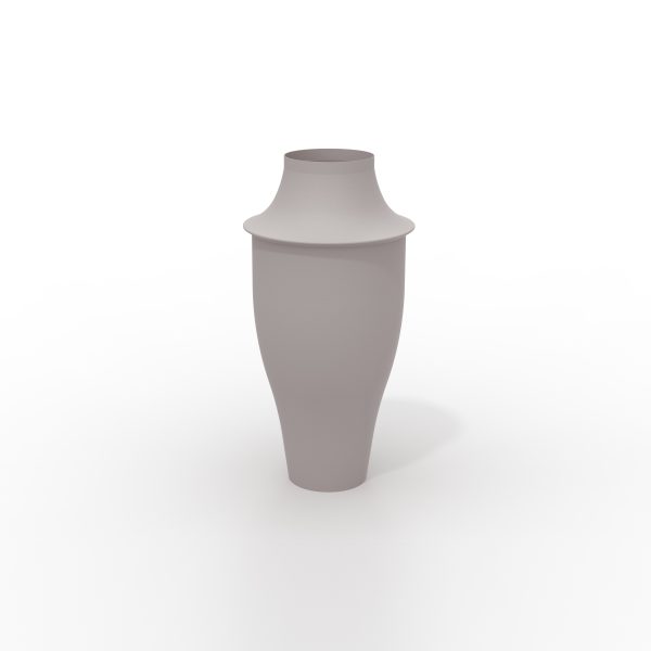 triptych XL vases colorfull metal cashmere mitzri