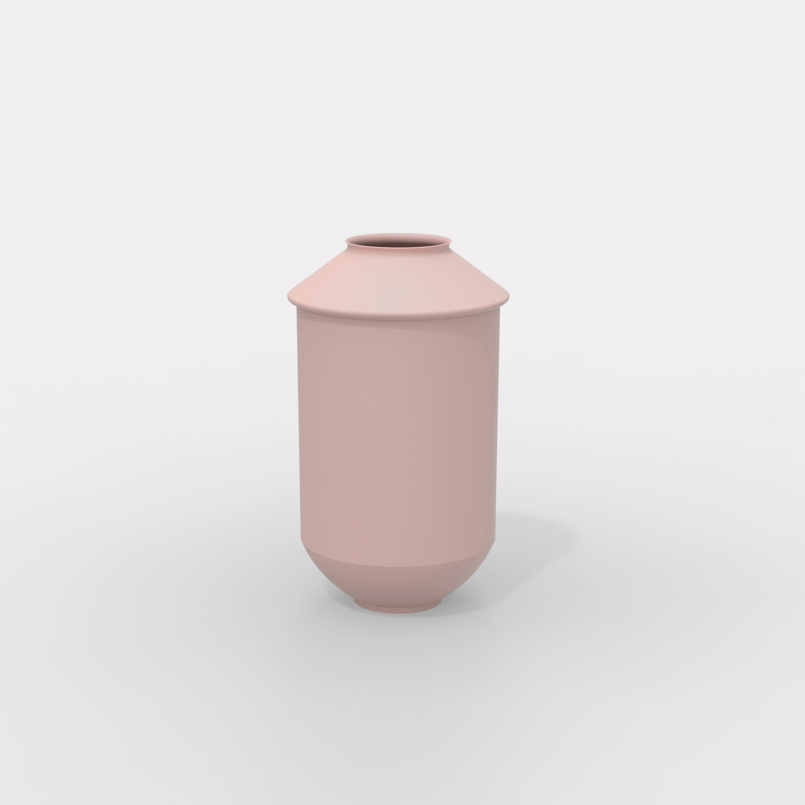 triptych XL vases colorfull metal nude yevani