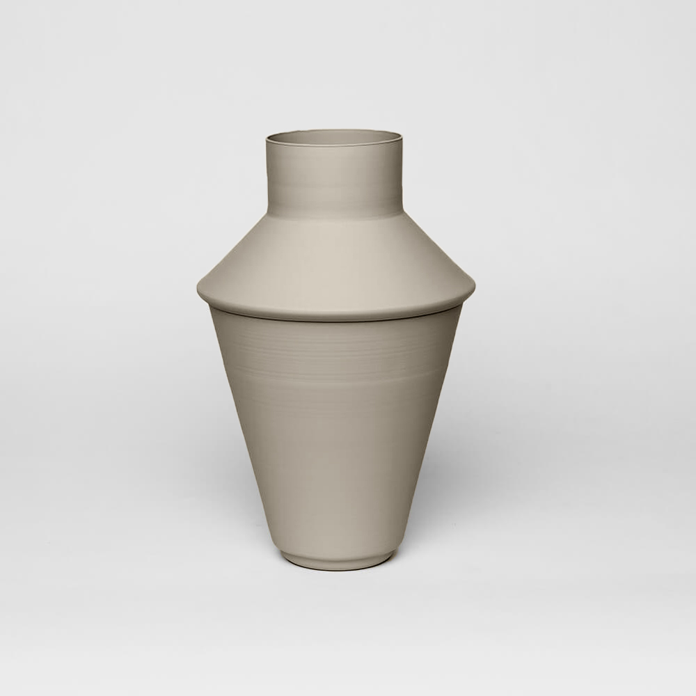 shaker kadim modern architypes metal vase vessels