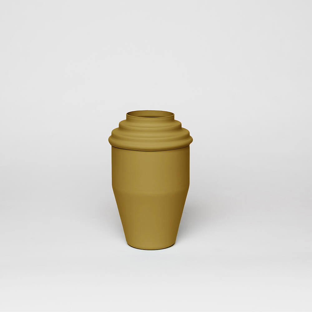 olive coffee to go kadim modern architypes metal vase vessels