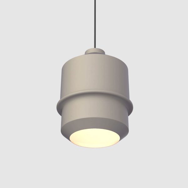 skope pendant light cashmere grey color metal aluminuim M size