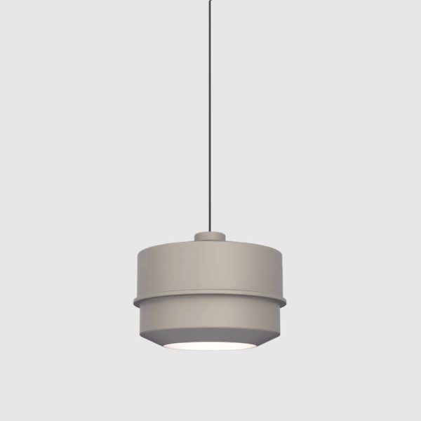 stage pendant light cashmere grey color metal aluminuim L size