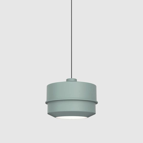 stage pendant light smoked mint color metal aluminuim L size
