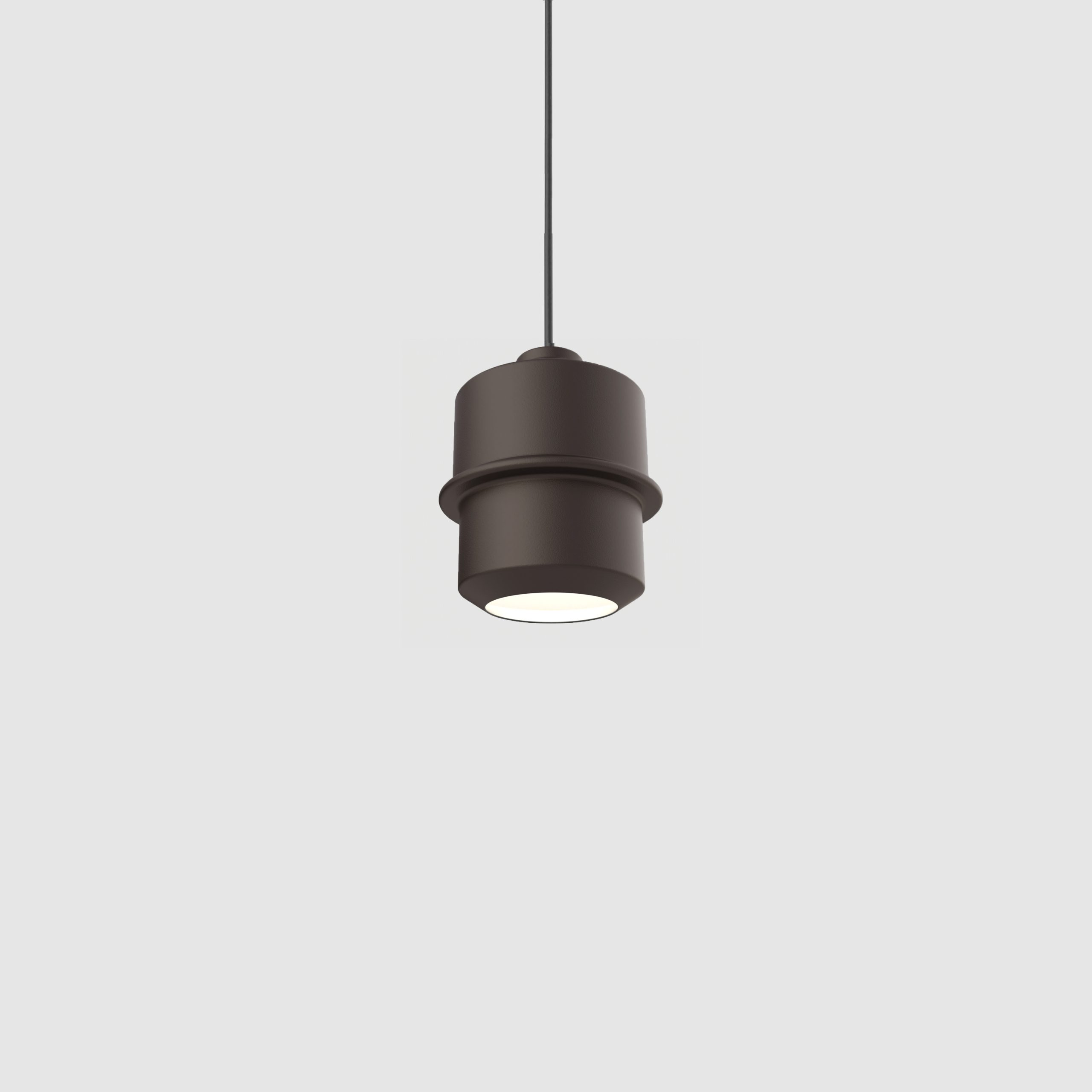 flash pendant light black color metal aluminuim S size