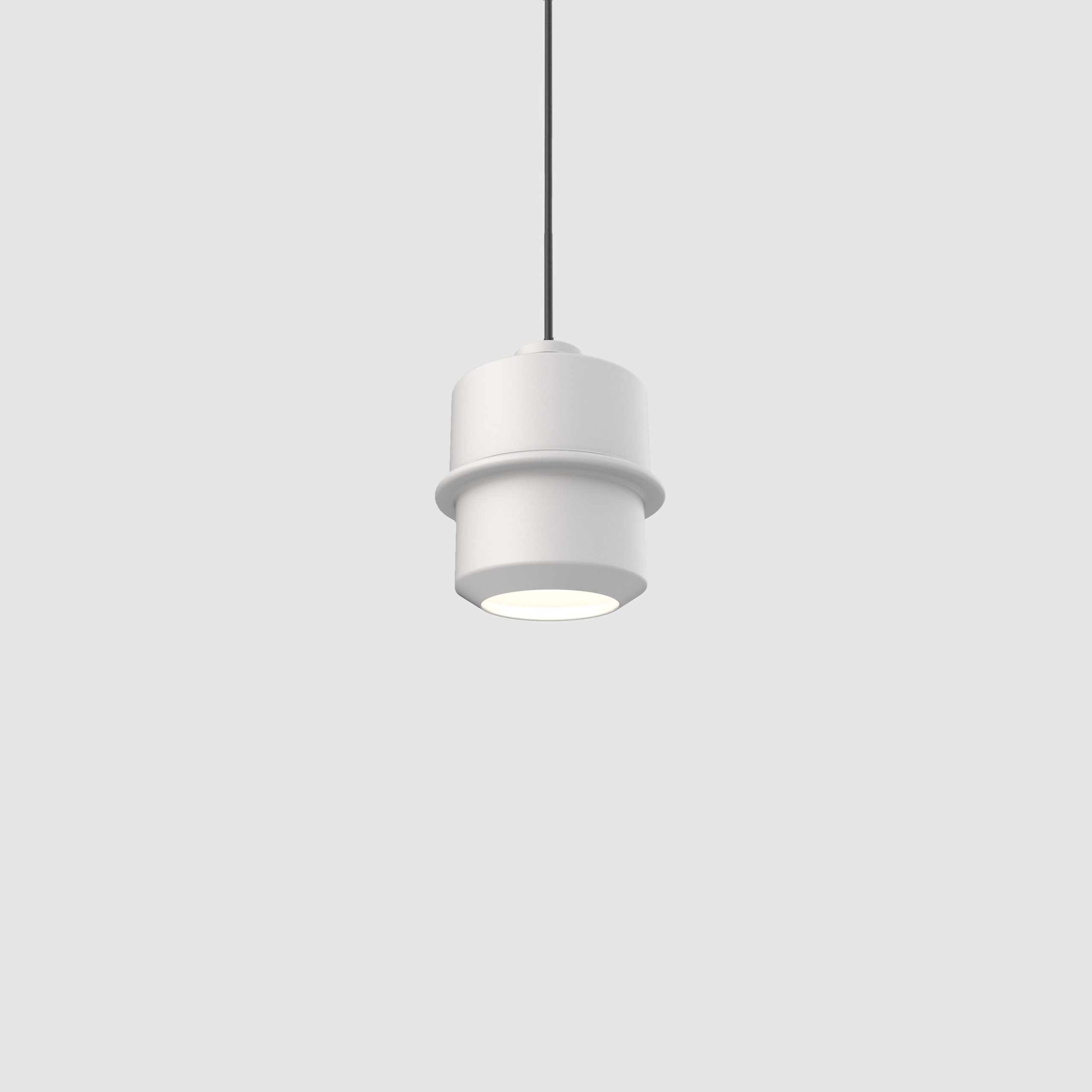 flash מנורת תליה אלומיניום מתכת בצבע לבן גודל S